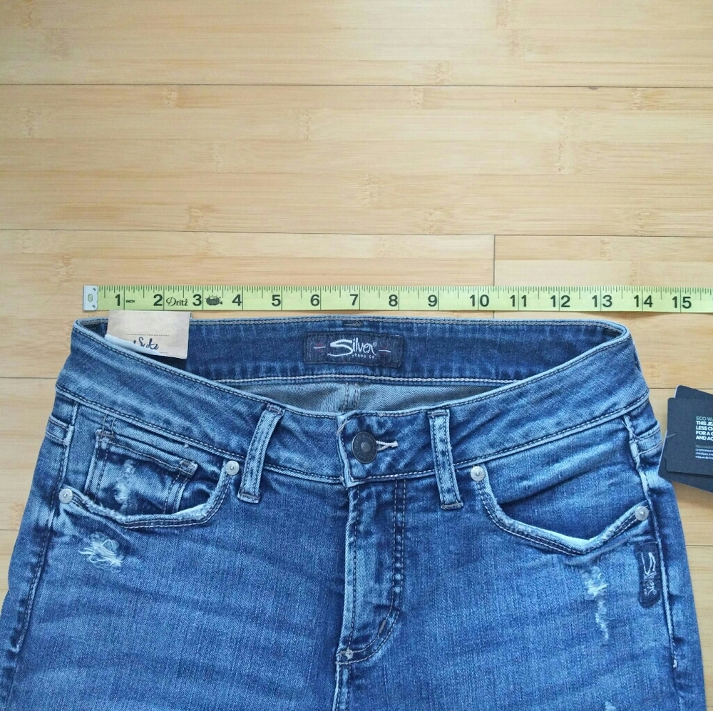 -NWT- Silver Jeans Suki Super Skinny Jeans 27 - Picture 11 of 14
